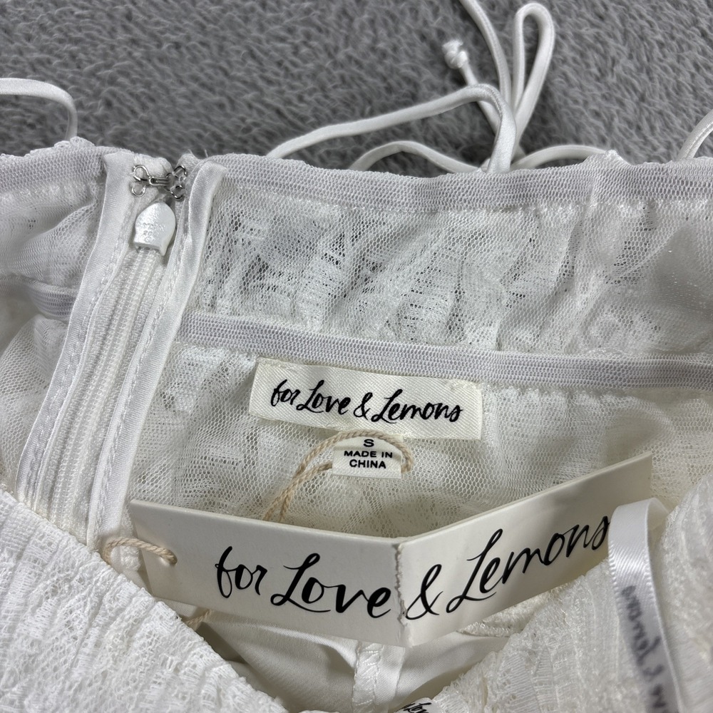 For Love & Lemons White Lace Maxi Dress - Picture 5 of 8